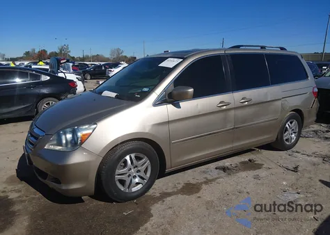 2007 Honda Odyssey z USA, uszkodzony, nr VIN 5SNRL38667V404845